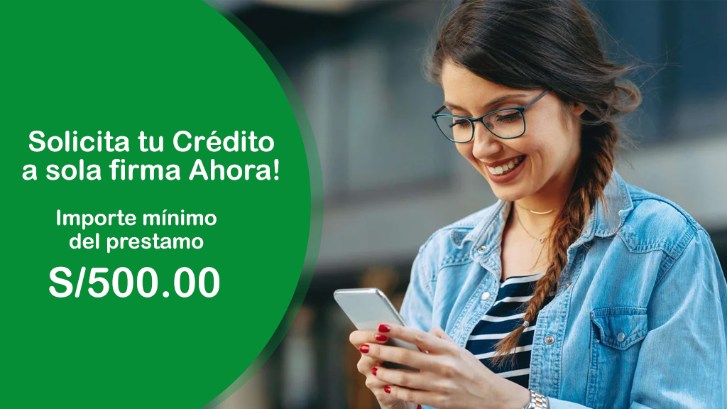 Crédito a sola firma