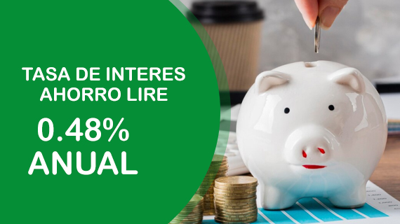 TASA DE INTERES AHORRO LIBRE